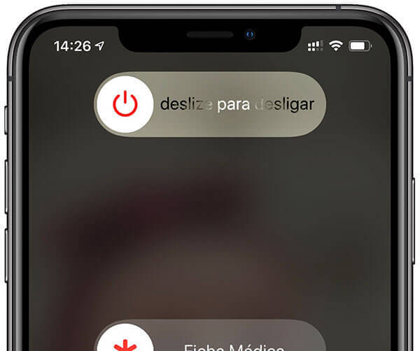 Desligar seu iPhone