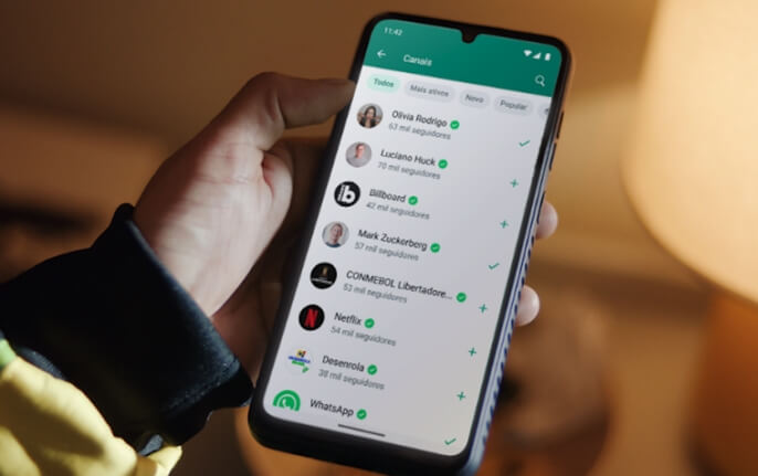 Compartilhar localização do celular em WhatsApp