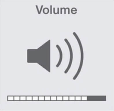 Verificar se o volume do fone de ouvido