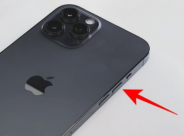 Verificar o botão do volume do iPhone