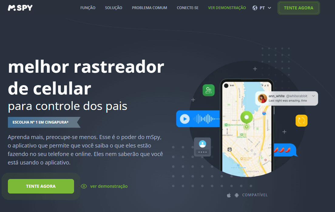 clonar WhatsApp com mspy