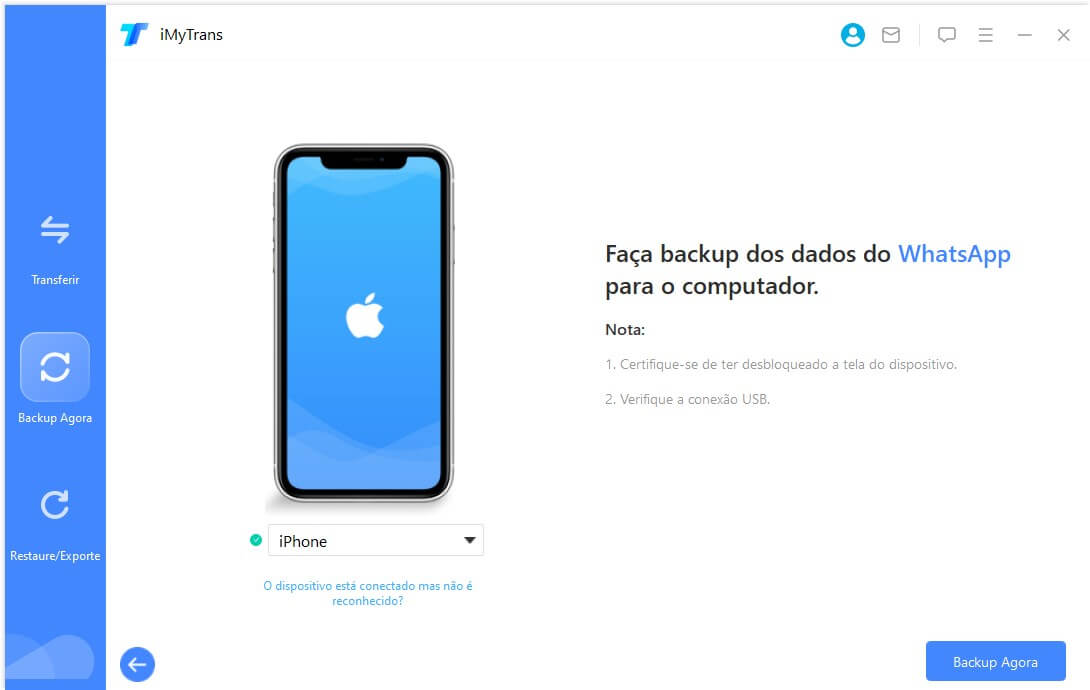 conectar dispositivo ao computador