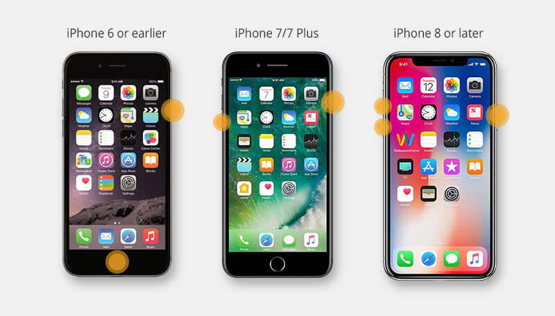 force restart iPhone