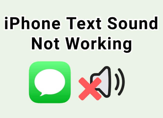iPhone'i tekstiheli ei tööta? 8 viisi selle lihtsaks parandamiseks!