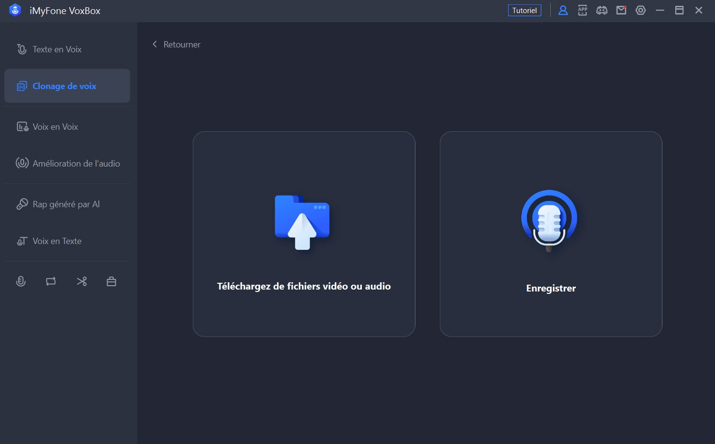iMyFone VoxBox - Meilleur IA qui imite la voix humaine