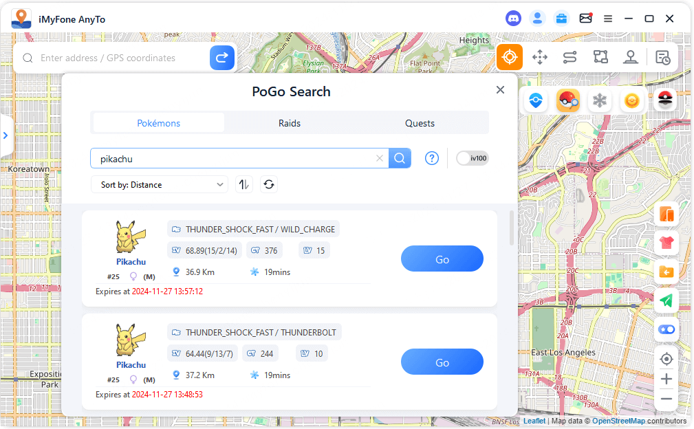 PoGo keresés 2