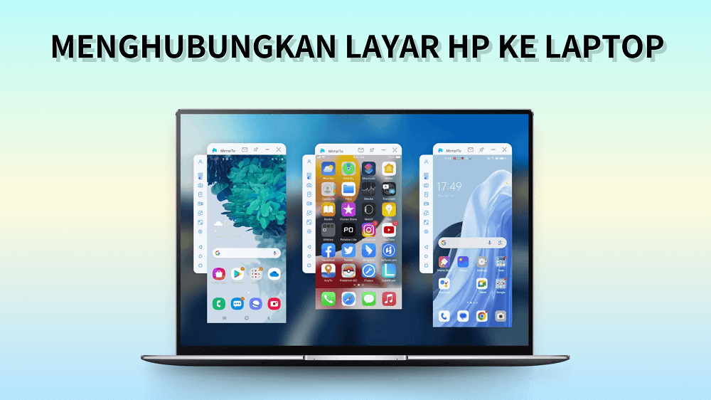 7 Cara Mirroring HP ke Laptop (Tutorialnya Super Detail)