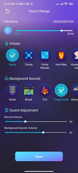 cara pakai voice changer di hp 