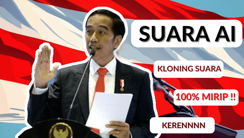 AI Suara Jokowi: Buat Suara Jokowi yang 100% Mirip dengan 4 Cara Mudah !