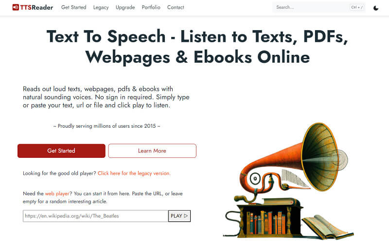 aplikasi pembaca teks ttsreader