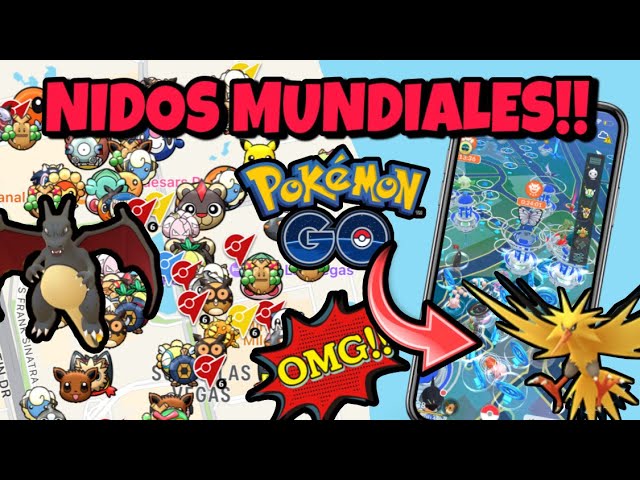 [Lista Actualizada  2025 ] Dónde están nidos Pokémon Go