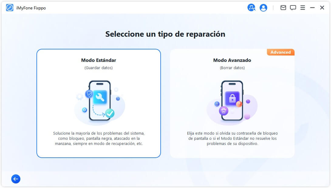 Arreglar mi iphone se quedo con la pantalla negra con Fixppo