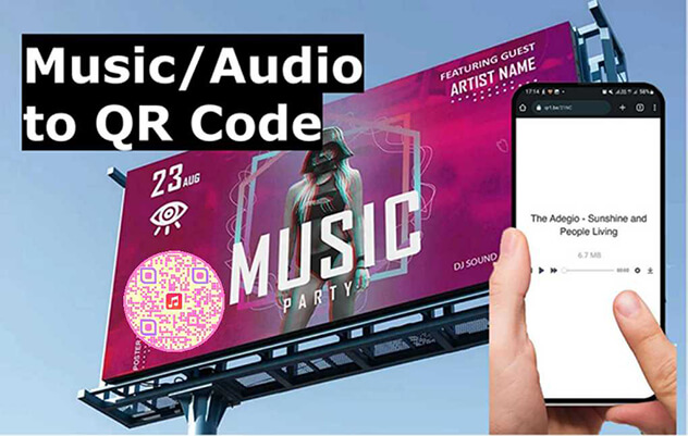 music to qr code