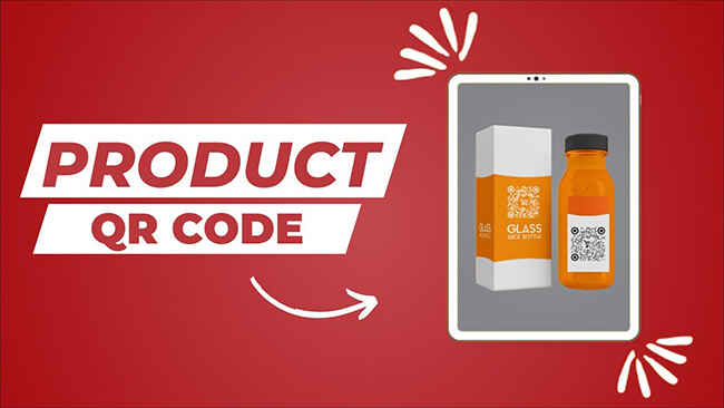 qr codes on product