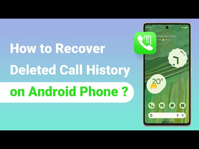 [ 2025 ] Hvernig á að endurheimta eyddar símtalaferil á Android síma?