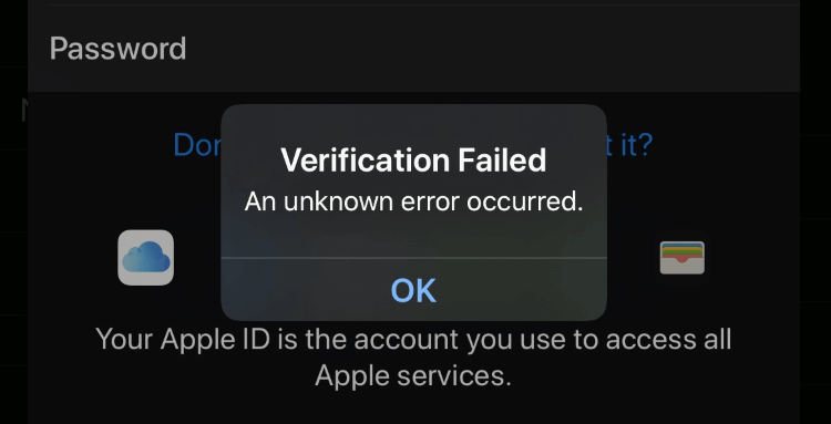 Bestu 11 leiðirnar til að laga Apple ID staðfestingu mistókst Óþekkt villa