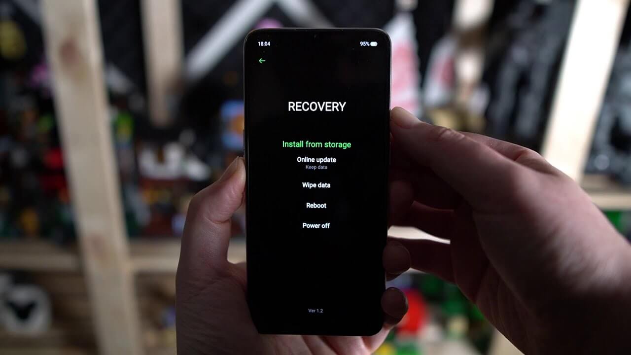 Resettare OPPO con la Modalità Recovery