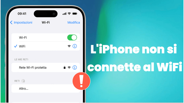 Cosa fare se l'iPhone non si connette al Wi-Fi?