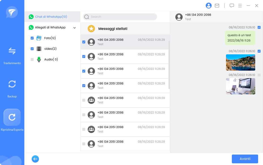 leggere i backup di Google Drive