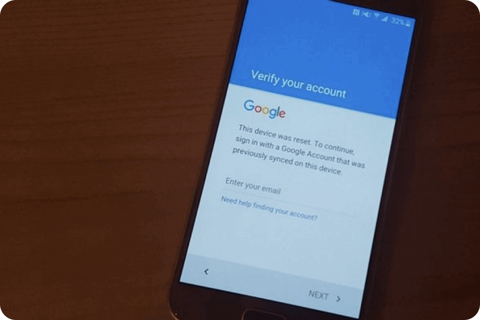 Rimuovere Blocco FRP/Account Google