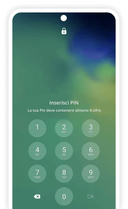 bypassare il codice PIN