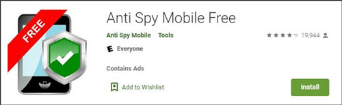 Anti Spy Mobile Free　ロゴ