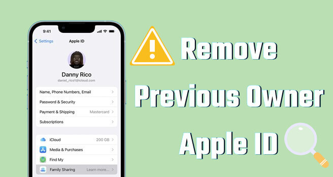 Kā noņemt iepriekšējā īpašnieka Apple ID bez paroles?