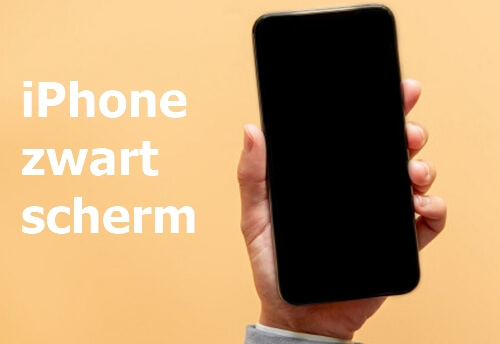 iphone zwart scherm