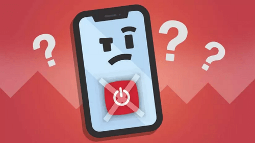 iPhone gaat niet uit