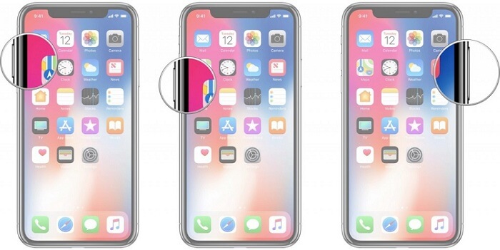 forceer de herstart van de iPhone