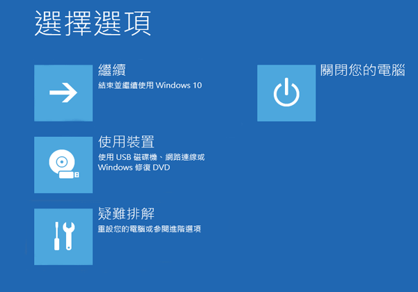 Windows疑難排解